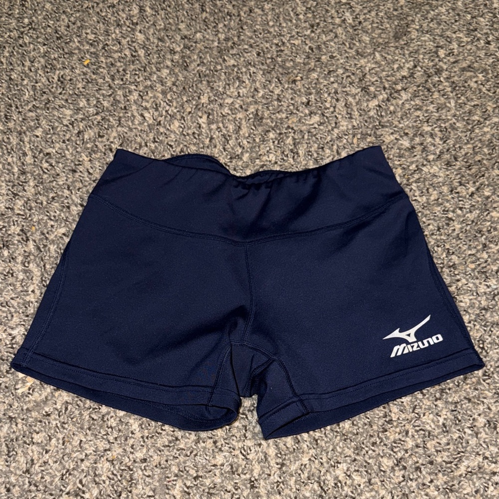 Mizuno Women's Athletic Shorts - Navy Blue